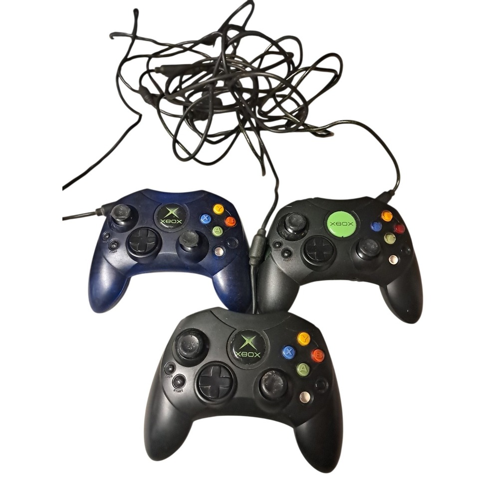 Xbox Controller Lot Of 3 Parts Only Not Tested